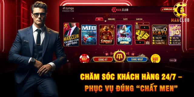 Chăm sóc khách hàng Manclub